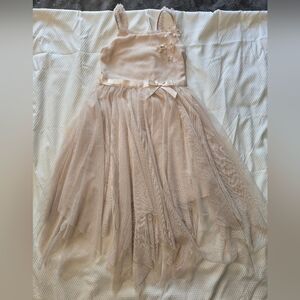 Elegant Cream Kids Dress